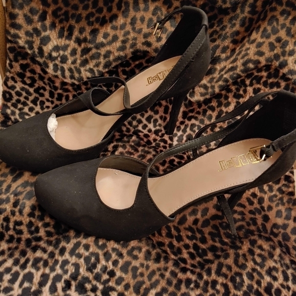 NEW BRASH HIDDEN PLATFORM SHOES HEELS SIZE 12 Heel 4.5" - Picture 4 of 13